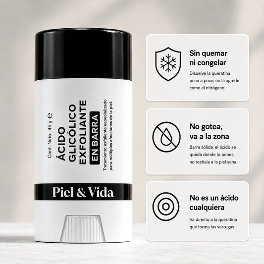 Deja la batalla diaria con tus verrugas y elimínalas sin tratamientos costosos ni dolorosos con Keralis™